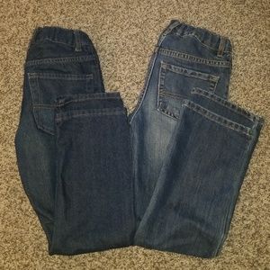 2 pairs of boys Jeans bootcut/straight